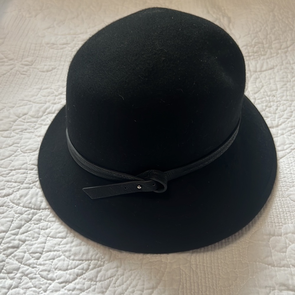 Nine West Wool Hat color Black
